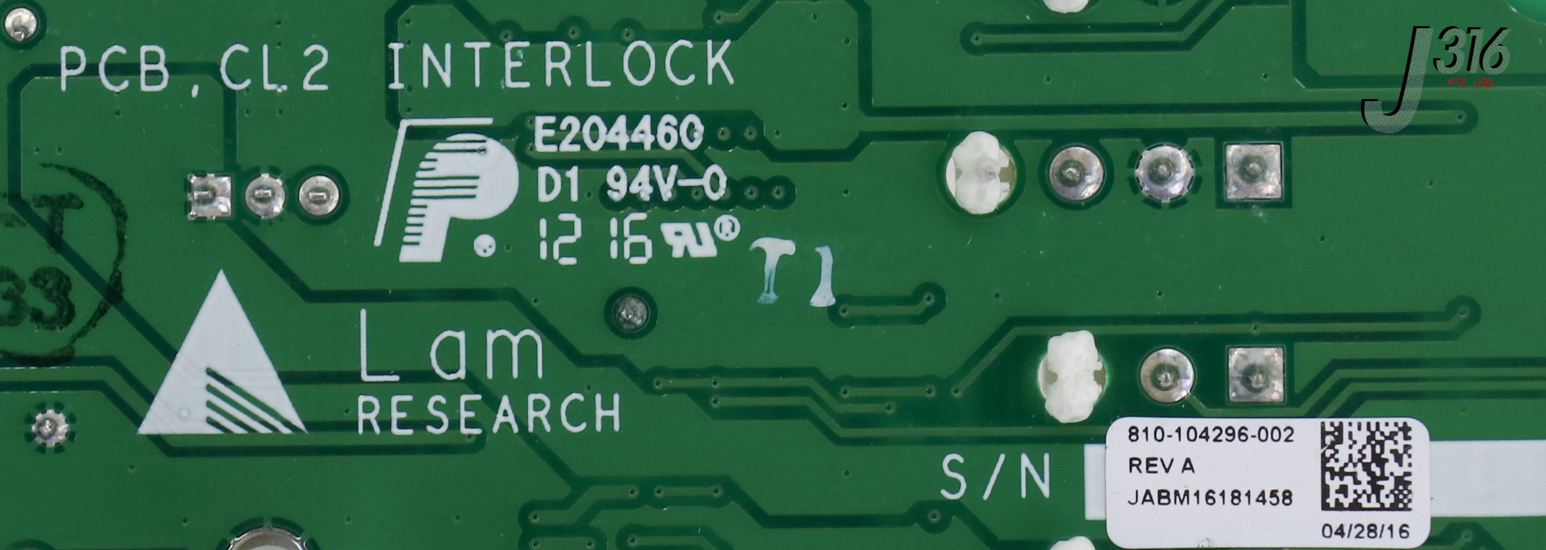 を。 24828 LAM RESEARCH PCB, CL2 INTERLOCK 810-104296-002 | eBay UK